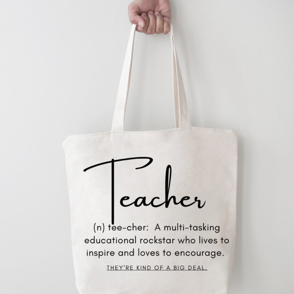 TOTE BAG- TEACHER (ENGLISH & FRENCH)